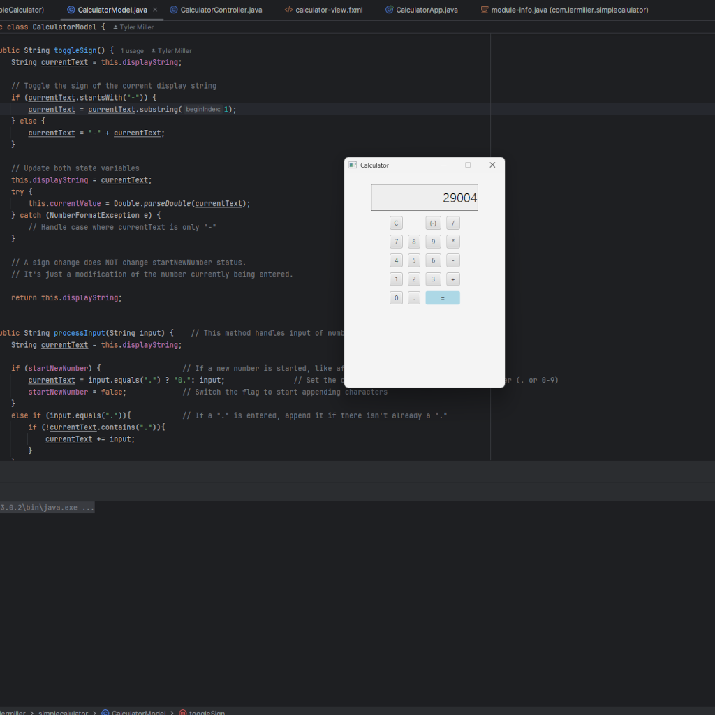 Java Calculator